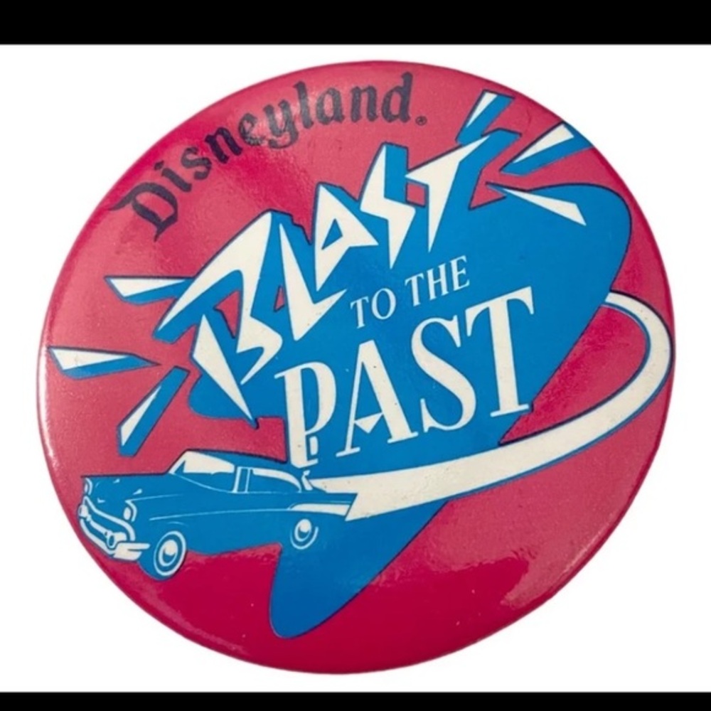 Rare Disney blast from the past button pin